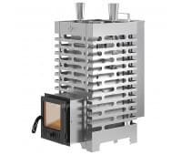 Печь для бани ASTON 20 INOX АКВА со стеклом